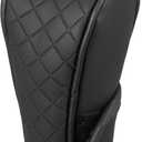 1 Pc Universal Car Shift Knob Cover - Automatic Car Knob Gear Sticky Protector Decorative - Faux Leather Black