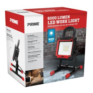 6000 Lumen
LED Work Light w/5ft Cord