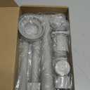 Pool Fountain for Above and In-Ground Pools, Adjustable Dual Spray Waterfall Sprinkler Cooler for Pool, Swimming Pool Spa Water Fountain, High-Pressure Pool Spray Fountain