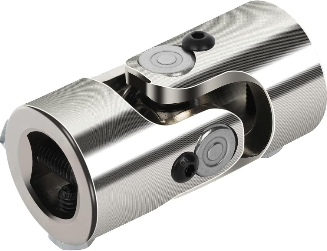 cciyu 1" DD X 1" DD Chrome Steering joints Single U-Joint Shaft 83mm