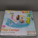 Intex Gator 6.6' x 5.6' x 4" Outdoor Inflatable Kiddie Pool Water Play Swim Center