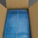 Sooyee Craft Storage Organizer,Hot Wheels Case,Sewing Box,3-Tier Plastic Organizer Box with Dividers, Storage Containers for Organizing Art Supplies, Fuse Beads,Washi Tape, Kids Toy,Blue