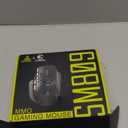 SOLAKAKA SM809 Gaming Mouse for MMO, 24000 DPI, 16 Programmable, RGB PC Gaming Mice, White, Wired