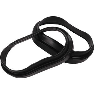 Aramox Air Intake Duct Rubber Boots, 2 Pcs Air Intake Tube Duct Rubber Boot Inlet Pipe Seal Replacement for GSXR 600 750 1000