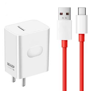 Warp Charger,30W Quick Rapid Charge Power AC Wall Adapter with USB-C Fast Charging Data Cable 3.3FT [5V 6A] Compatible with OnePlus Open/11/10/9/Nord/Ace/Realme/8Pro/ 7T/ 6/ 5T/ 5/ 3T/ 3 (White)
