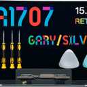 Replacement for Pro Retina 15" A1707 2016-17 Late 2016 Mid 2017 EMC 3072 3162 Replacement LCD Screen Assembly (Silver)