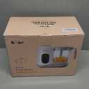 BEAR 2024 Baby Food Maker | One Step Baby Food Processor Steamer Puree Blender | Auto Cooking & Grinding | Baby Food Puree Maker with Self Cleans | Touch Screen Control, White