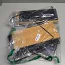 2 Set Magnetic Shelf for Refrigerator with Wood Lid, Fruit Potato & Onion Storage Bins, Pantry Organizers & Storage, Large Container Magnetic Spice Rack for Refrigerator, Kitchen Counter, Cabinet (Black)