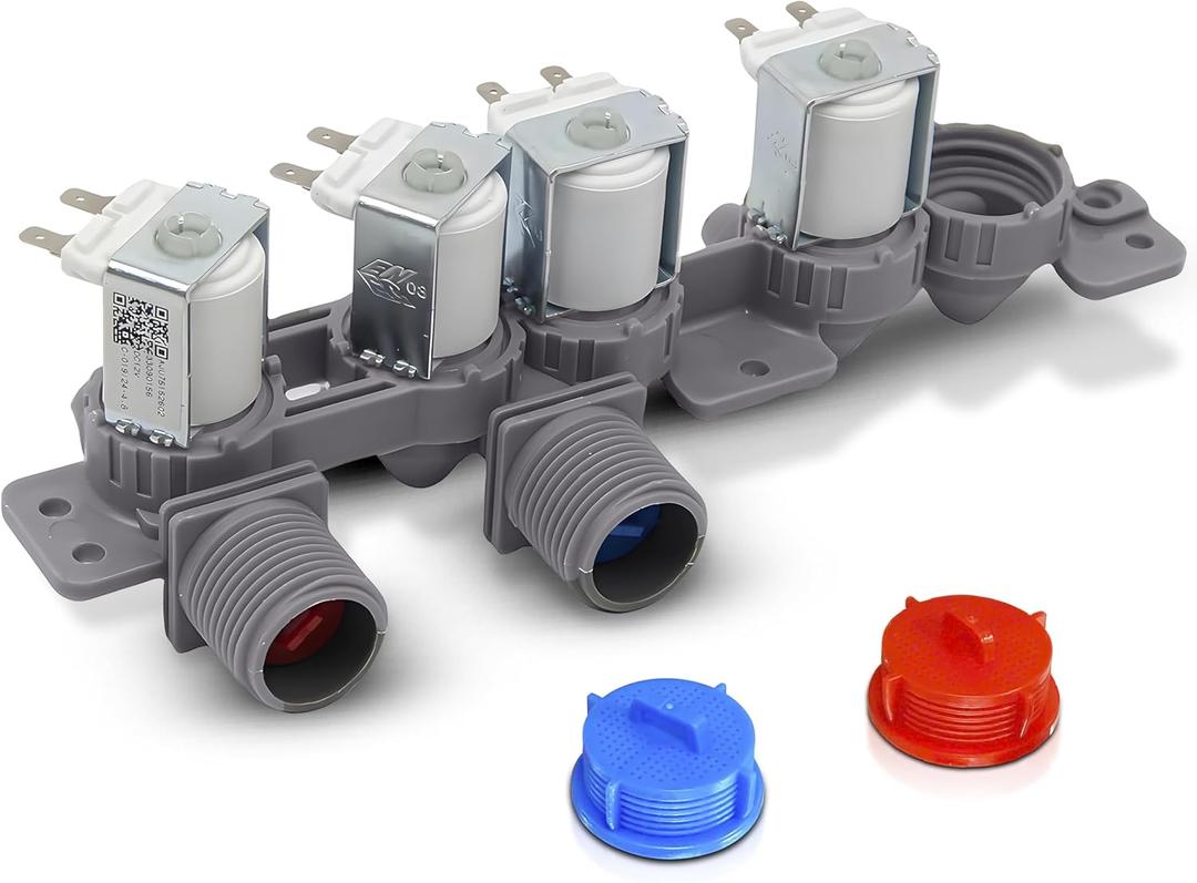 2025 Upgraded AJU75152602 Washer Inlet Valve Assembly for LG cWT7405CW WT7305CV WT7305CW WT7150CW 31452 WT7250CW WT7880HWA WT7300CW WT7900HBA WT7060CV WT7800CW WT7300CV WT7060CW WT7100CW WT7800CV