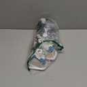 Namalu 34 Pieces Christmas Village Houses Set, Mini Christmas Trees Accessories Set Santa Snowman Street Lamps for Xmas Village Miniature Town Home Table Top Decoration(Cute Style)