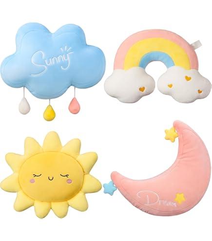 Cloud Pillows Cute Home Plush Pillow Car Head Pillow Cushion Plush Decorative Pillows Nursery Pillows