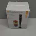 Toastmaster Immersion Hand Blender Mixer Black with 700ml Blending Cup 100W