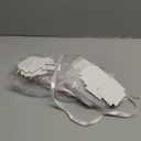 Hxezoc 50 Pack Favor Boxes 2x2x2 Inches Clear Candy Treat Boxes with Pink Ribbons, Mini Plastic Gift for Wedding, Birthday Party, Baby Shower, Classroom Decoration Supplies