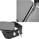 1 Piece Square Springform Cake Tin for Baking Non Stick, Pudding Pan, Bake Tin for Cake, Carbon Steel, 22 cm