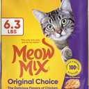 Meow Mix Original Choice Dry Cat Food, 6.3 Pound Bag (EXP 06/11/26)