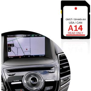 A14 Navigation SD Card,2023 Latest Version US & Canada Maps Car GPS Navigation System SD Card GM5T-19H449-AH Compatible with Ford Lincoln,Road Trip Essentials