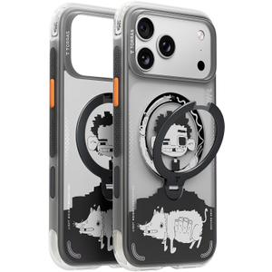TORRAS X GAWX Q3 Air Limited Edition Case for iPhone 17 Pro 6.3 inch, Stronger Magnetic Stand, Fit for MagSafe, Heavy-Duty Protection for iPhone 17 Pro Phone Case, Camera Control, Dawnbreak Guard