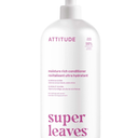 ATTITUDE Moisture Rich Hair Conditioner, For Dry and Damaged Hair, Naturally Derived Ingredients, Vegan Detangler, Dermatologiocally Tested, Quinoa and Jojoba, 32 Fl Oz