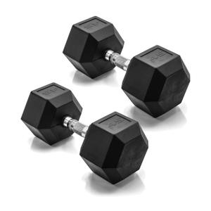 CAP Barbell Coated Hex Dumbbell, Single 45 Lbs.