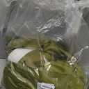 StangH 102 inches Back Tab Velvet Curtains Luxury Olive Green Room Darkening Window Drapes Heavy Thermal Insulated Panels for Sliding Door Bedroom, W52 x L102, 2 Panels