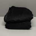 NICETOWN Insulated Black Out Velvet Curtains for Patio, Solid Heavy-Duty Large Window Treatments Drapes for Sliding Glass Door (2 Panels, 144 inches Long)