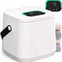 WEILAlANTIAN Towel Warmer, Towel Warmers for Bathroom with Timer & Child Lock, Electric Bathroom Warmer for Towels, Robes, and Blankets, Adjustable Heat Settings (20/40/60Mins)