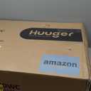 Huuger 23.6 Inch Night Stand with Charger Station and USB-C Port, 3 Drawer Nightstand, Larger Wider Bedside Table, Modern Side End Table, for Bedroom, White Nightstand