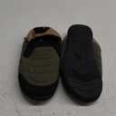 AWFI Mens Slip On Slippers Coolmax® Two Tone Comfy Slipper Memory Foam Slippers Indoor Outdoor Men's House Shoes Loafers | Moisture-wicking | Breathable (11-12, Army Green)