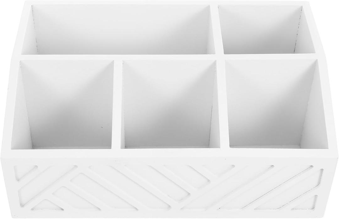 Coffee Station Organizer Tea Storage Box Compartments for Sugar Packets Coffee Cups and Tea Bags for Home and Party Use