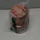 Delxo 50Pcs 6" Reusable Plastic Nursery Pots, Waterproof Planter Pots with Drain Holes, Indoor Seedling Starter Pots for Plants, Gardening, Red