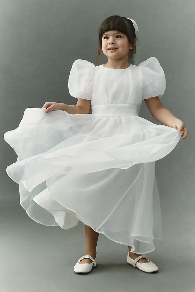Richie House Girls' Princess Dress with Layered Bottom,8-9Y