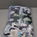 Hudson Baby Unisex Baby Plush Mink and Sherpa Blanket, Navy Clouds, One Size