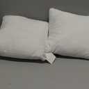 Utopia Bedding 18x18 Pillow Inserts, Set of 2, White  Indoor Decorative Throw Pillows for Bed, Sofa & Couch  Soft, Supportive & Fluffy Cushion Inserts