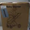 Baby Stroller 2 in 1 Newborn Convertible Stroller Bassinet for Infant New Born Pushchair 0-36 Month (Black)