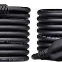 Amazon Basics Extension Cord, 13 Amps, 125V, 15 Foot, Black - Pack of 2