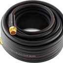 Giraffe Tools Garden Hose 100ft x 5/ 8", Water Hose Heavy Duty, with Swivel Handle Lightweight, Flexible Hybrid Hose, Male Female Fittings