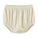 EEOST Adult Diaper Cover for Incontinence Noiseless Leak-Protection Underwear Plastic Pants Over Diapers Waterproof Rubber Pants(Beige, 3XL(Woman Size))