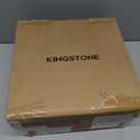 KINGSTONE Bone China Dinnerware Set for 2, 6-Piece Plates and Bowls Set