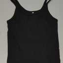 Women Slim Tank Top, Basic Tank Top for Women, Fit Shirts, Undershirts Sleeveless, Ultra-Soft, Made in Lenzing Modal Black, XS