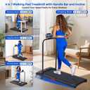 Portable Walking Pad Treadmills for Home with Handle Bar & Incline
2026 Upgrade Compact Walking Treadmill with Handles, 3.0HP Walking Pad for Exercising, 0.6-7.6MPH, 350LBS