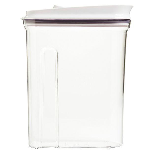 OXO POP 4.5qt Airtight Large Cereal Dispenser: Ergonomic Grip, Easy-Pour Spout, Dishwasher-Safe Parts OXO POP 4.5qt Airtight Large Cereal Dispenser: Ergonomic Grip, Easy-Pour Spout, Dishwasher-Safe Parts