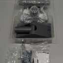 Starlink Gen 3 Mount Kit, Heavy-Duty Aluminum Roof/Wall Mount Accessories for Starlink V3, 5.5"x8.8" Stable Base, 90 Tool-Free Tilt, Insulation Guard, Satellite Dish Mounting Kit Pole & Pipe Adapter