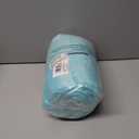 Tuddrom Decorative Extra Soft Faux Fur Throw Blanket 70"x78",Solid Reversible Fuzzy Lightweight Long Hair Shaggy Blanket,Fluffy Cozy Plush Fleece Comfy Microfiber Blanket for Couch Sofa Bed,Teal Blue