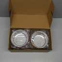 8 Pack SUS304 Stainless Steel Child Bowl 5 with Non-Slip Silicone Shell,Unbreakable,Mess Free Feeding for Babies,Toddlers,Kids,BPA free,Multi-color