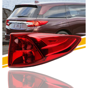 Dasbecan Outer Tail Light Compatible with Honda Odyssey 2018-2024
LED Rear Light Tail Lamp Right Passenger Side Replace# 33500THRA01 HO2805115