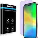 For iPhone 15 Pro Max, Anti Blue Light [Eye Protection] Tempered Glass Screen Protector