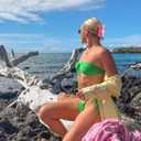 ISCRM Flower Hair Claw Clips for Women Girls,Cute Big Claw Clips for Thick/Thin Hair Claws,Plumeria Hibiscus Hawaiian Flower Hair Clips for Hair,Summer Beach Hair Accessories Gifts (varicolored)