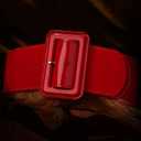 Stretchy Wide Women Belts Elastic Vintage Belts for Women Fashion Ladies Waist Belt for Dress (L)