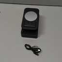 Gifts for Men Cell Phone Stand with Wireless Bluetooth Speaker and Wireless Charger, Phone Charger Stand with Digital Alarm Clock for iPhone, Birthday Gifts for Men,Boyfriend,Dad,Women,Christmas