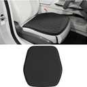 Zpana Gel Car Seat Cushion, Non-Slip & Comfortable Automotive Chair Protector Pad for Driving, Breathable Vehicle Interior Mat Cover Accessories, Universal for SUV Sedan Truck (Black)